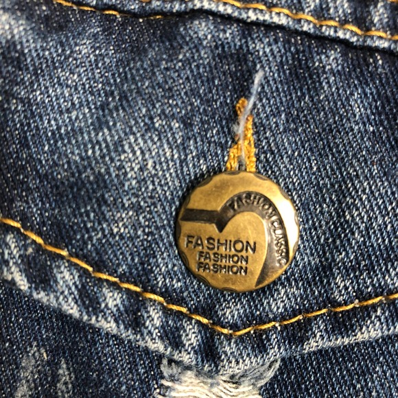 WantDo XL* American Flag Stars/Stripes Jean Vest - Picture 3 of 10